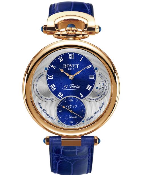 Best Bovet Fleurier 19Thirty Great Guilloche NTR0062 Replica watch